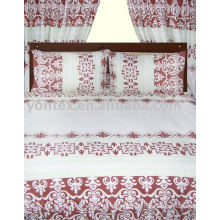 4pcs printed bed set